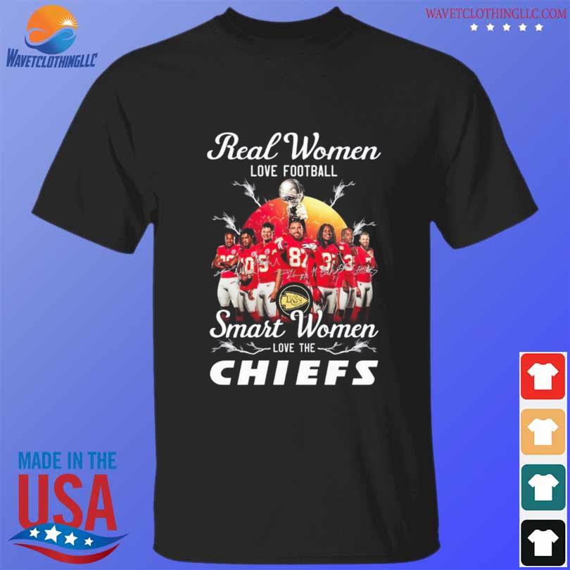 Real women love football smart women love the Kansas City Chiefs 2023 shirt  and sweater, hoodie, sweater, long sleeve and tank top