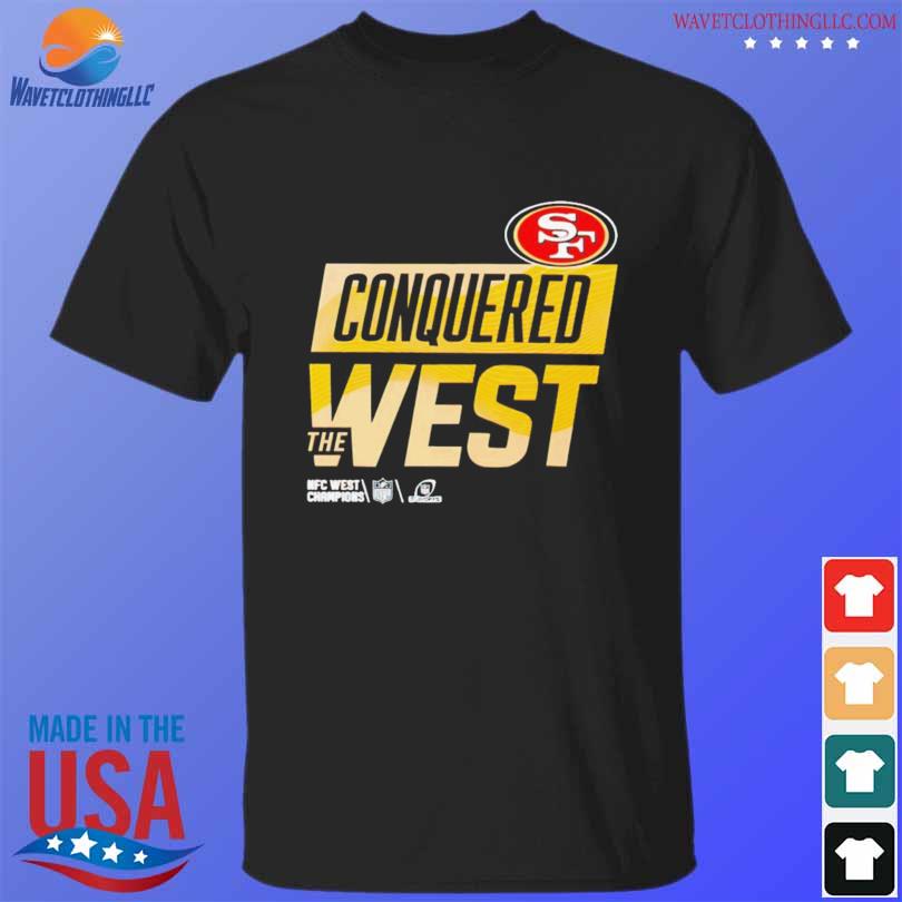 49ers conquered the west shirts