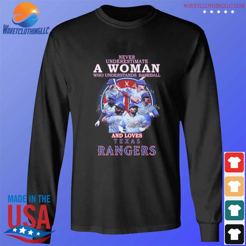 Never underestimate a woman who understands baseball and loves Atlanta  Braves MLB Signatures Shirt, hoodie, sweater, long sleeve and tank top