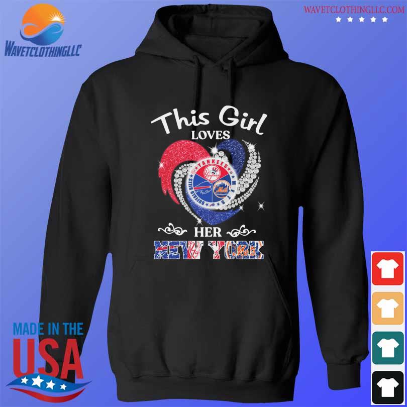 Heart This Girl Love New York Mets Shirt, hoodie, sweater, long