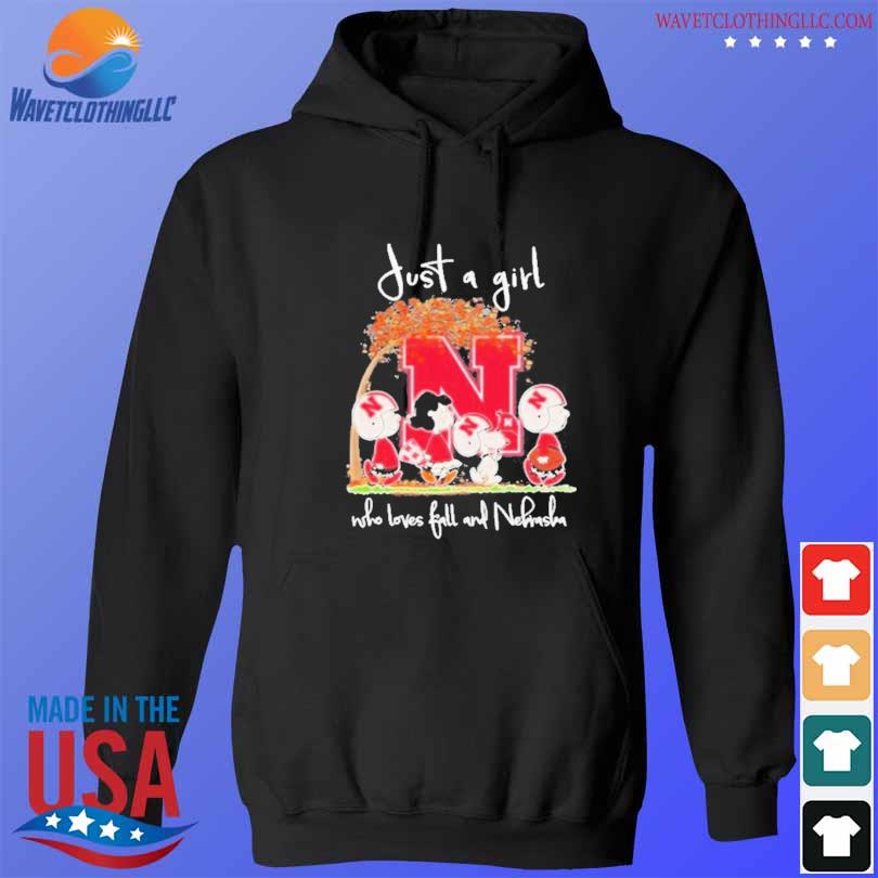 Just a girl who loves fall and nebraska 2023 s hoodie den