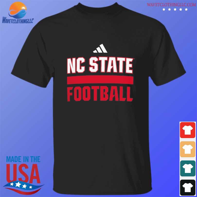 adidas Black Nc State Wolfpack Sideline Strategy Glow Pregame T-shirt for  Men