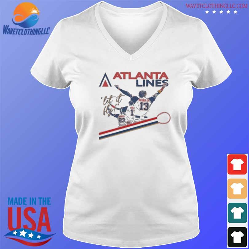 Atlanta Airlines Let It Fly Atlanta Braves shirt, hoodie, sweater