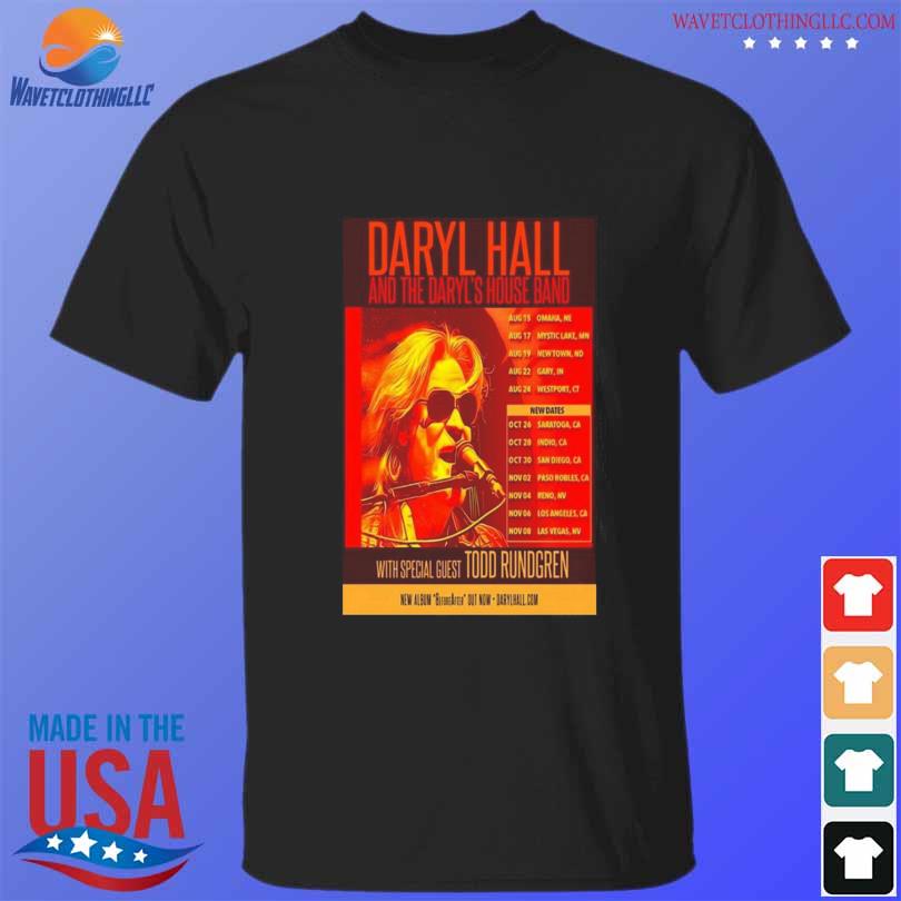 Official daryl hall and the daryl's house band tour aug 2023 shirt