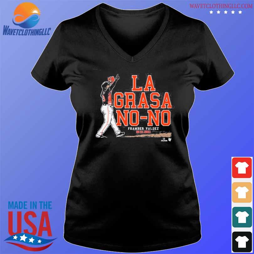 Framber Valdez La Grasa No-No T-Shirt in 2023