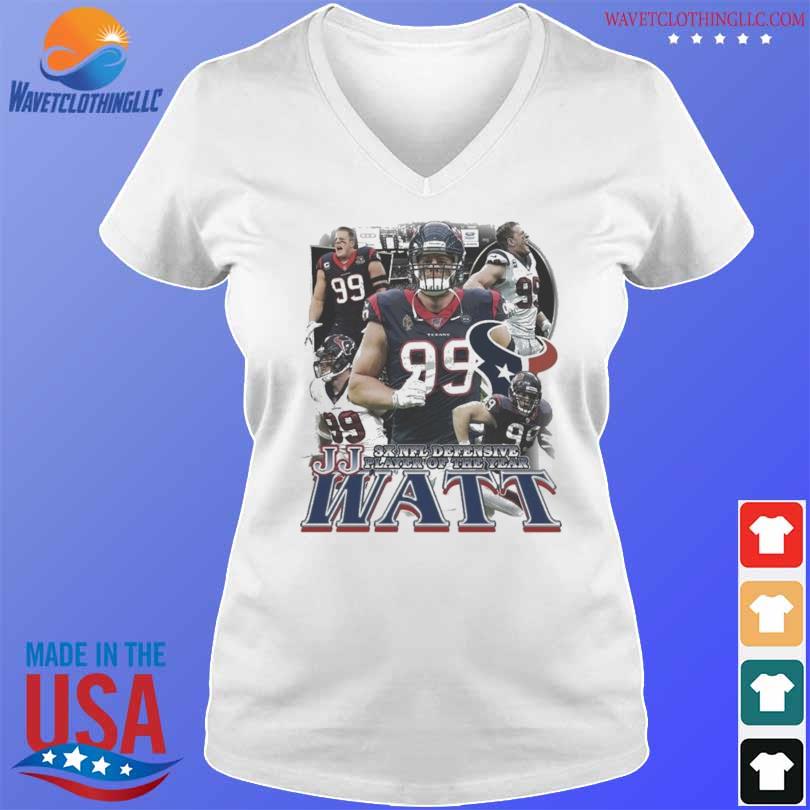 Houston Texans Jj Watt 3x Nfl Defensive Player Of The Year T-Shirts,  hoodie, sweater, long sleeve and tank top