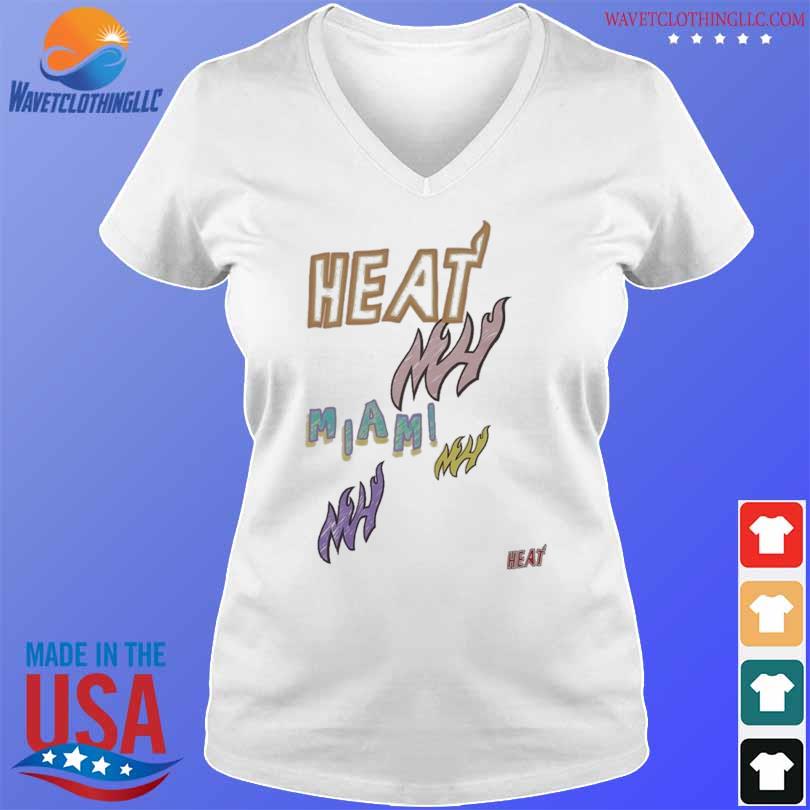 Miami Heat Mitchell Ness Hardwood T-Shirt, hoodie, sweater, long