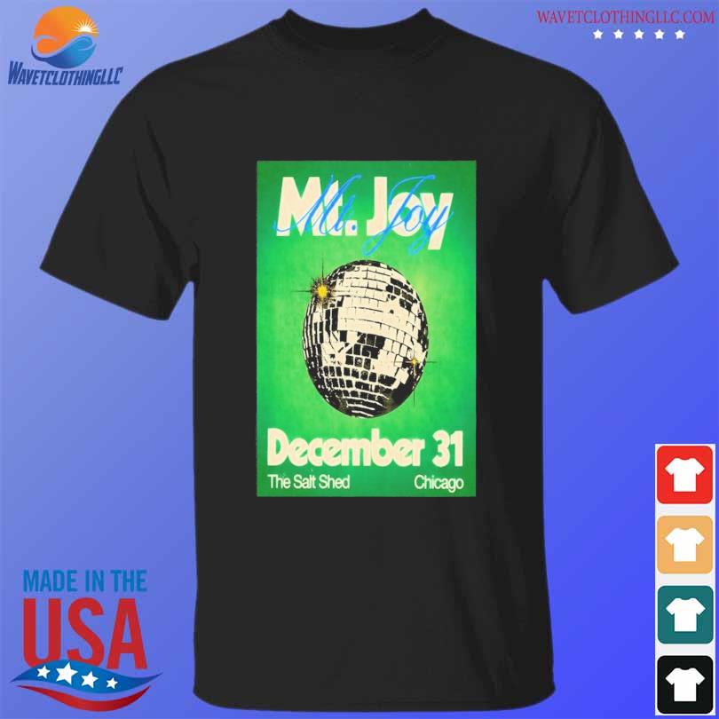 Official mt. joy rock band show the salt shed chicago monday 31 december 2023 concert shirt