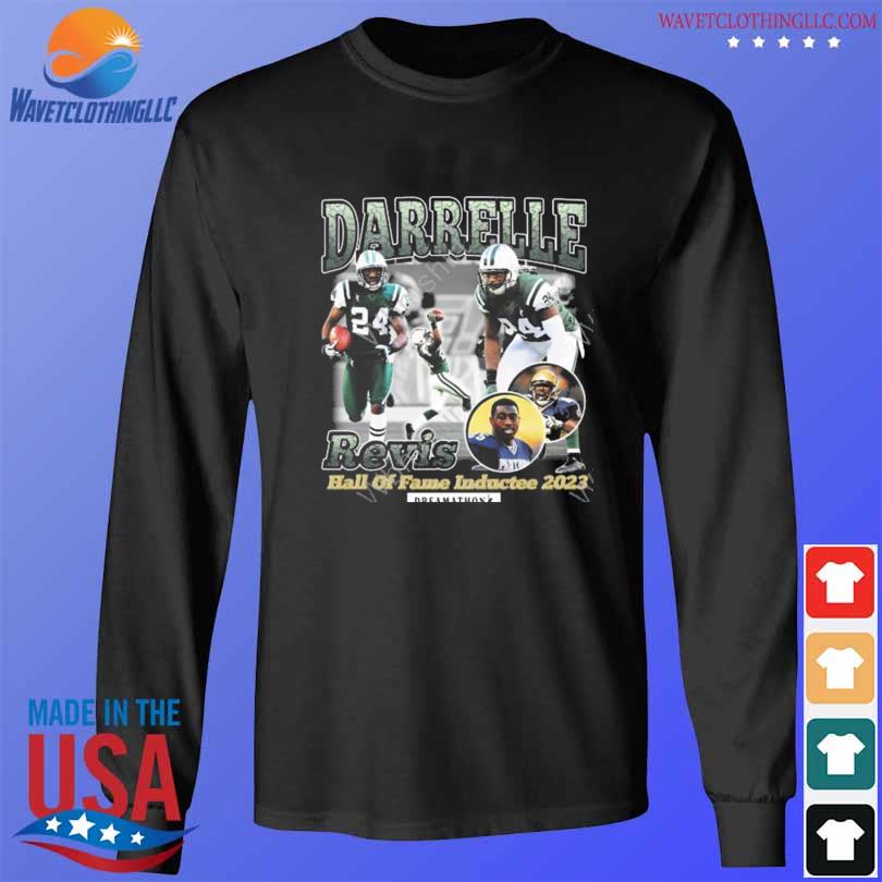 Sauce gardner wearing darrelle revis hall of fame inductee 2023 T-shirts,  hoodie, sweater, long sleeve and tank top