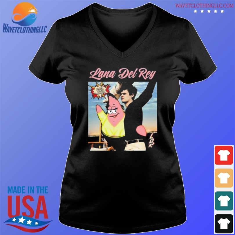 Official spongebob Lana Del Rey Norman Fucking Rockwell shirt