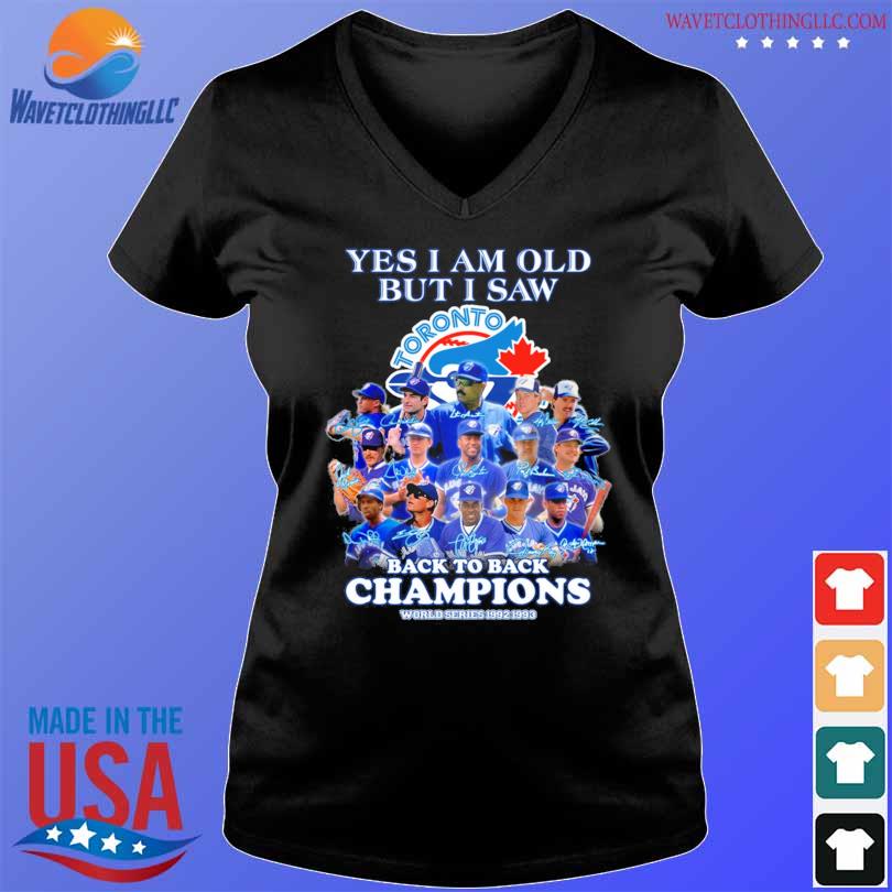 Toronto Blue Jays never underestimate a woman who understands baseball and  loves World Series 1992-1993 signatures shirt, hoodie, sweater, long sleeve  and tank top