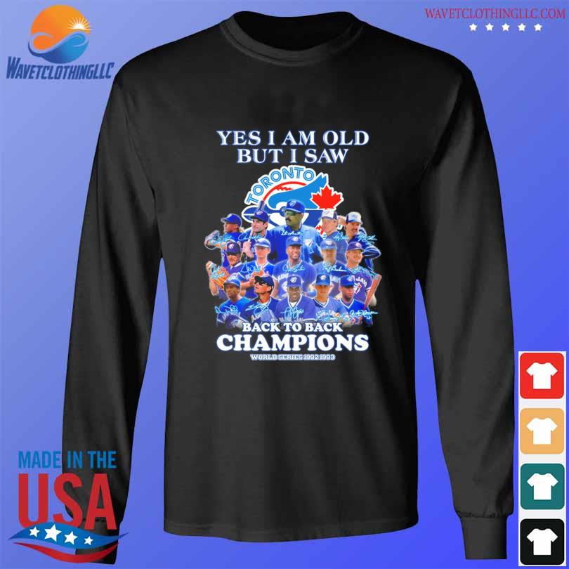 Toronto Blue Jays never underestimate a woman who understands baseball and  loves World Series 1992-1993 signatures shirt, hoodie, sweater, long sleeve  and tank top