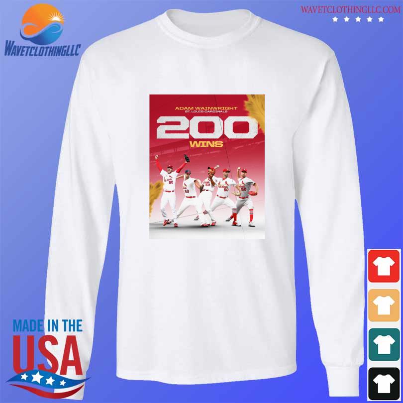 St. Louis Cardinals Adam Wainwright 200 Wins Shirt