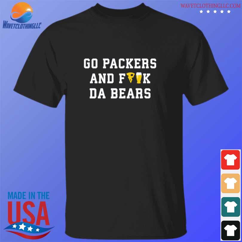 Aj Dillon wear go packers and fuck da bears shirt, hoodie, sweatshirt,  ladies tee and tank top