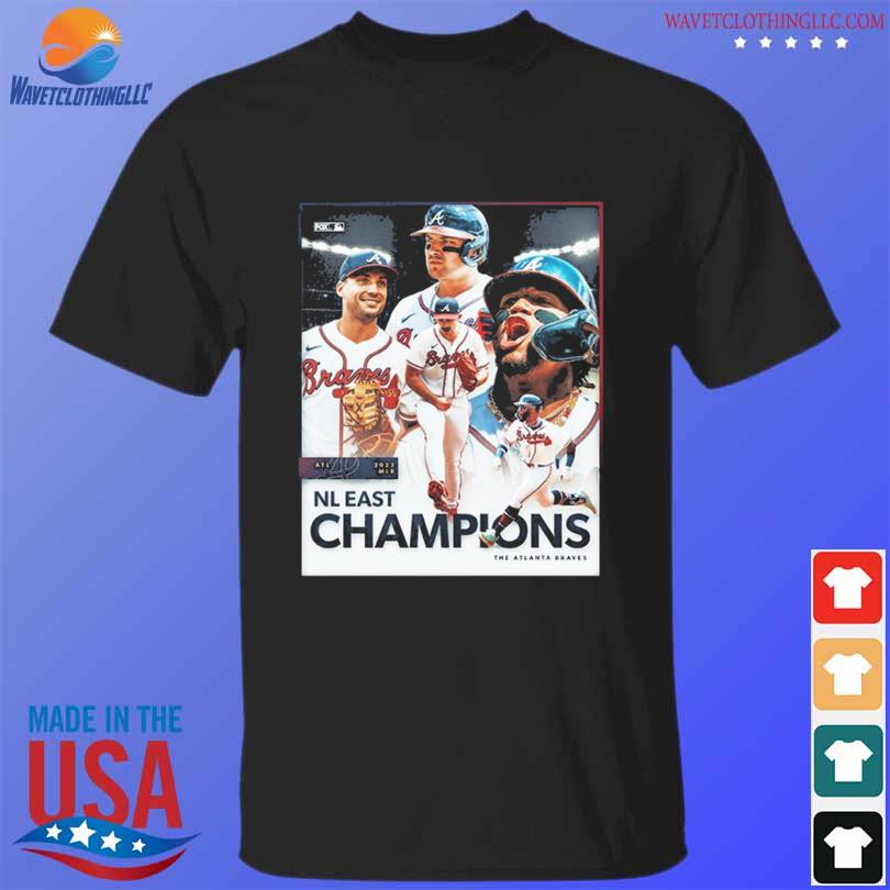 Official the atlanta braves are nl east champions for the 6th straight  season for the a shirt, hoodie, tank top, sweater and long sleeve t-shirt