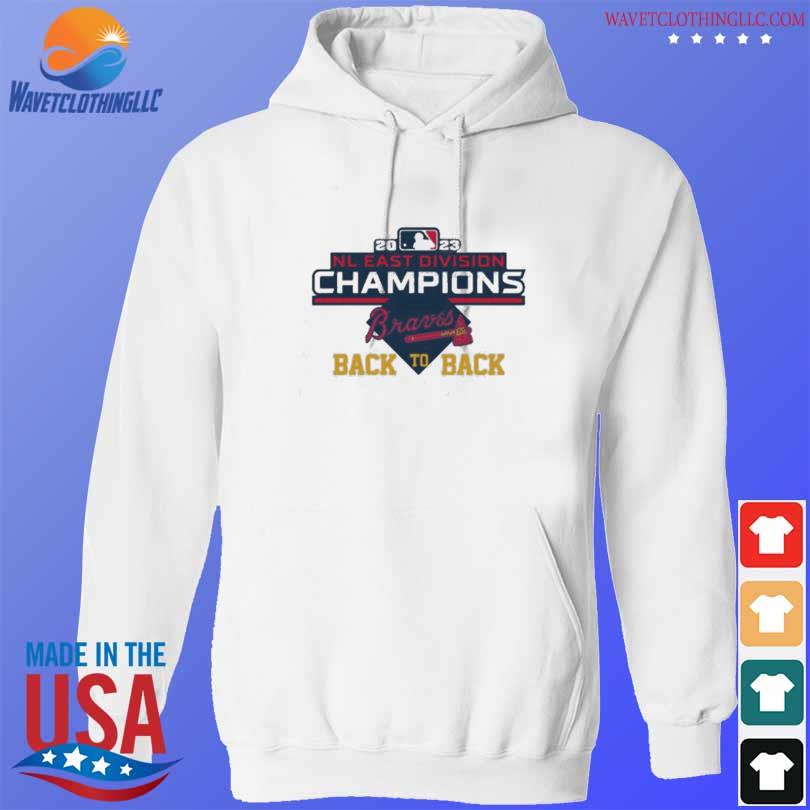 Atlanta Braves Back To Back 2022 2023 NL East Division Champions T Shirt,  hoodie, sweater, long sleeve and tank top