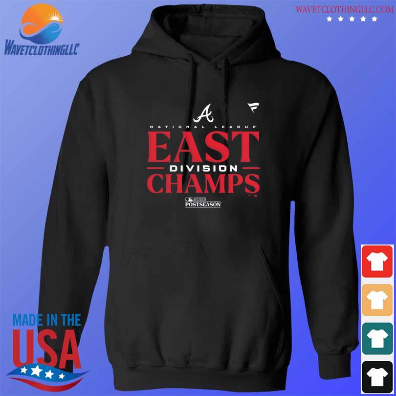 Original atlanta Braves 2023 NL East Division Champions Locker Room shirt,  hoodie, sweater, long sleeve and tank top