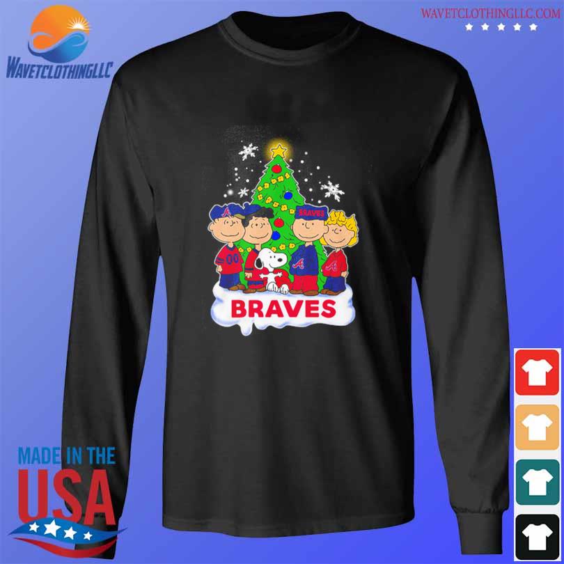 Atlanta Braves Snoopy Peanuts Christmas Shirt, hoodie, sweater, long sleeve  and tank top