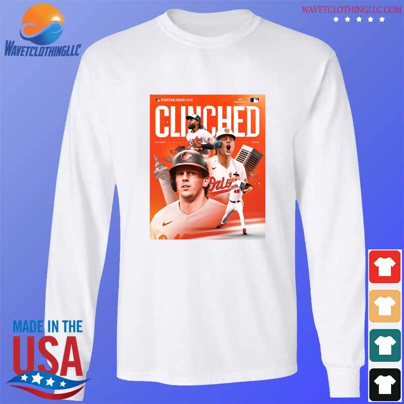 Baltimore Orioles Clinched 2023 Playoffs shirt, hoodie, sweater, long  sleeve and tank top