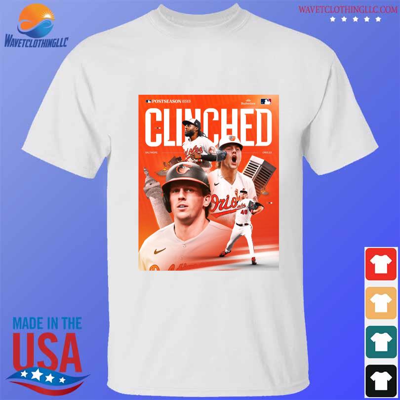 Baltimore Orioles Clinched 2023 Playoffs shirt, hoodie, sweater, long  sleeve and tank top