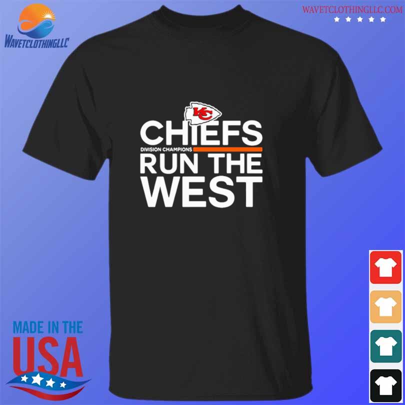 Kansas City Chiefs division Champions run the west shirt, hoodie, sweater,  long sleeve and tank top