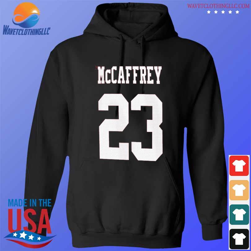 Christian mccaffrey san francisco 49ers nike youth player name & number  shirt, hoodie, sweater, long sleeve and tank top