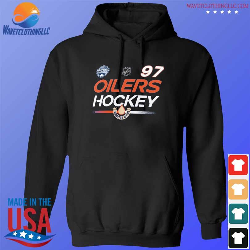 NHL Edmonton Oilers Custom Name Number 2023 Home Jersey Pullover Hoodie
