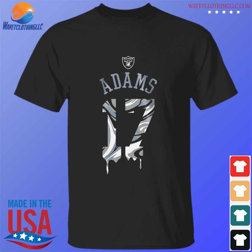 Las vegas raiders davante adams black player shirt, hoodie, sweater, long  sleeve and tank top