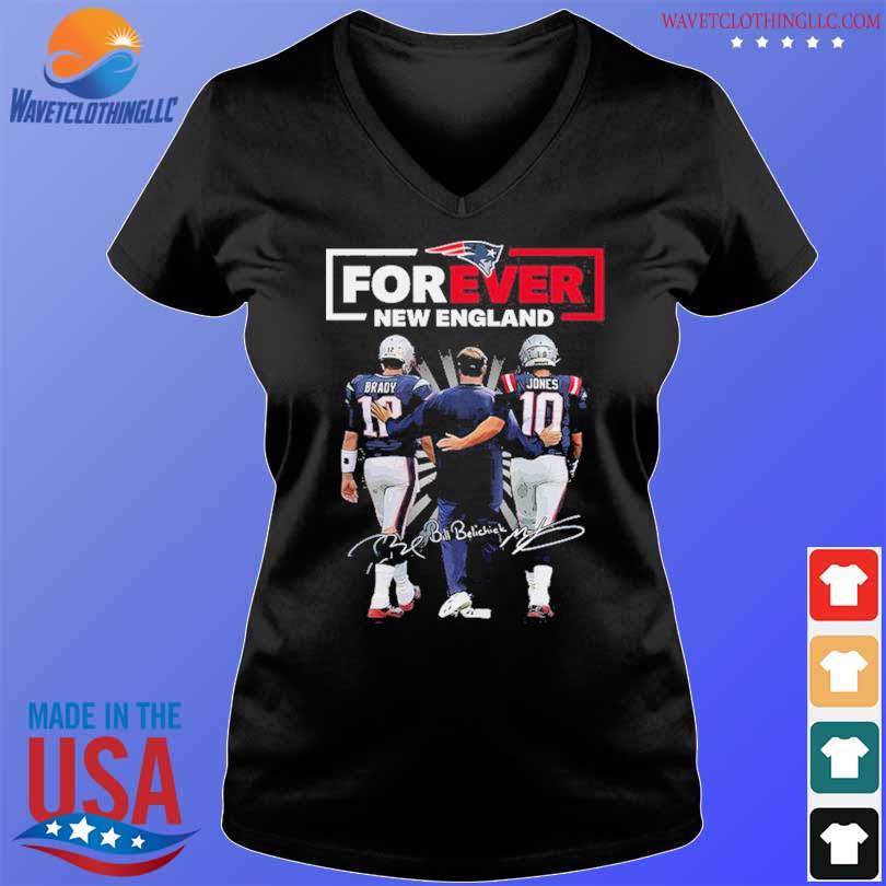 Forever New England Patriots Tom Brady Mac Jones Signatures Shirt, hoodie,  sweater, long sleeve and tank top