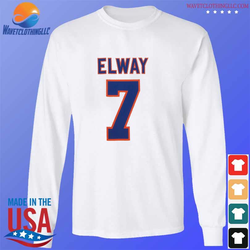 Name & Number Longsleeve Denver Broncos John Elway