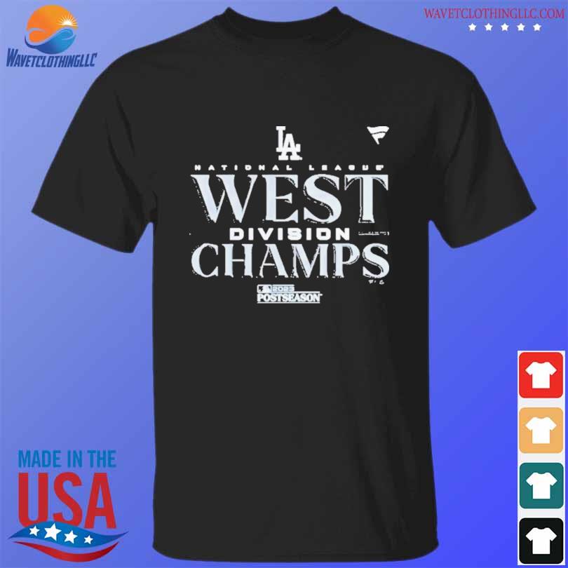 Los Angeles Dodgers 2022 NL West Division Champions Locker Room T-Shirt,  hoodie, sweater, long sleeve and tank top