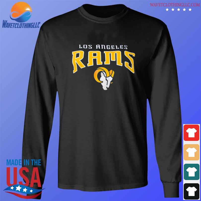 Women's G-III 4Her by Carl Banks Royal Los Angeles Rams Plus Size Linebacker T-Shirt