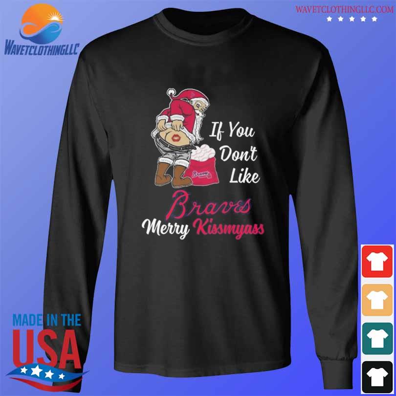 Santa if you don't like Chicago Cubs Merry Kissmyass funny shirt, hoodie,  sweater, long sleeve and tank top