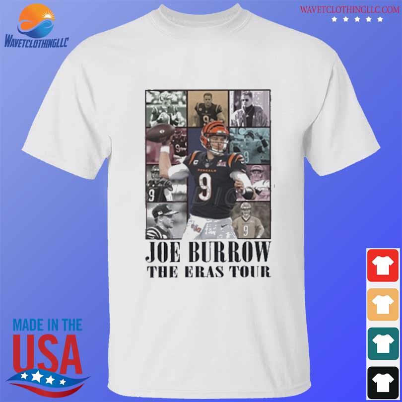 Joe Burrow Unisex Tshirt Cincinnati Bengals Joe Burrow Shirt Joe Burrow  Contract 2023 Joe Burrow Eras Tour Shirt Joe Burrow Fashion Images New -  Revetee