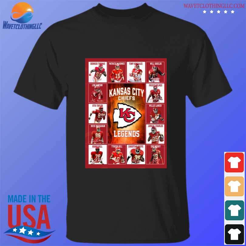 Kansas City Chiefs Legends Unisex T-Shirt, hoodie, sweater, long