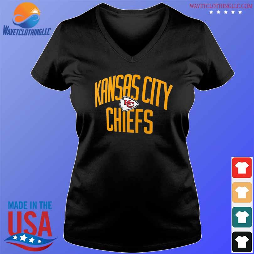 Kansas city Chiefs nike tri-blend raglan athletic 2023 shirt