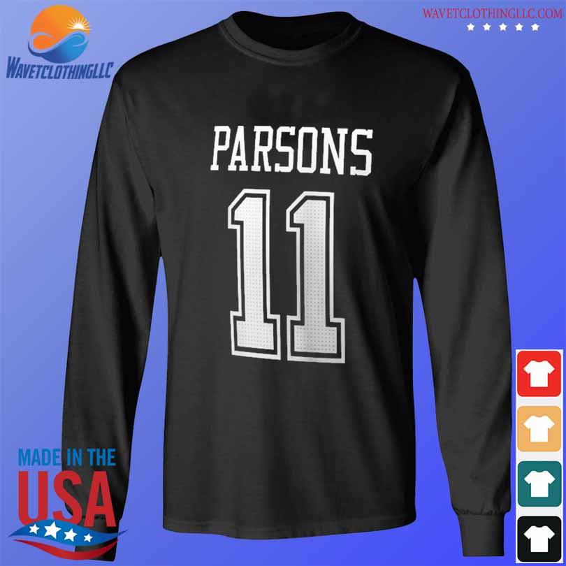 Micah Parsons Dallas Cowboys T-Shirt - Black Nike Player Name & Number