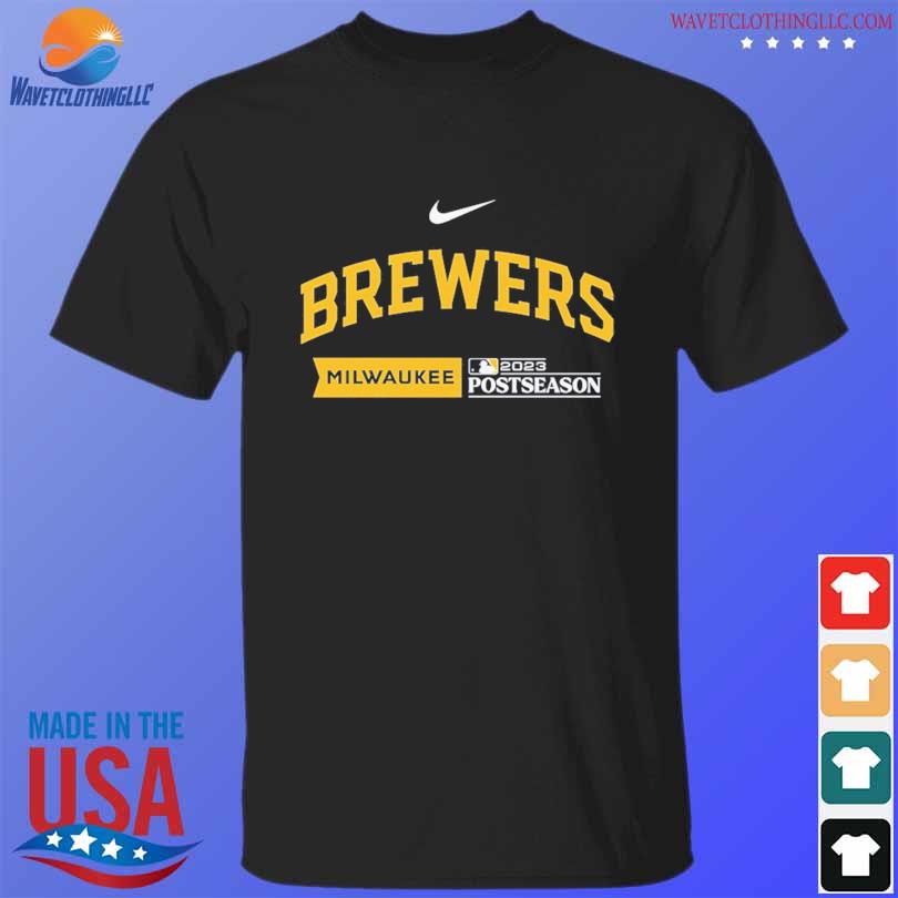 Milwaukee Brewers Nike Youth 2023 Postseason Authentic Collection Shirt,  hoodie, sweater, long sleeve and tank top