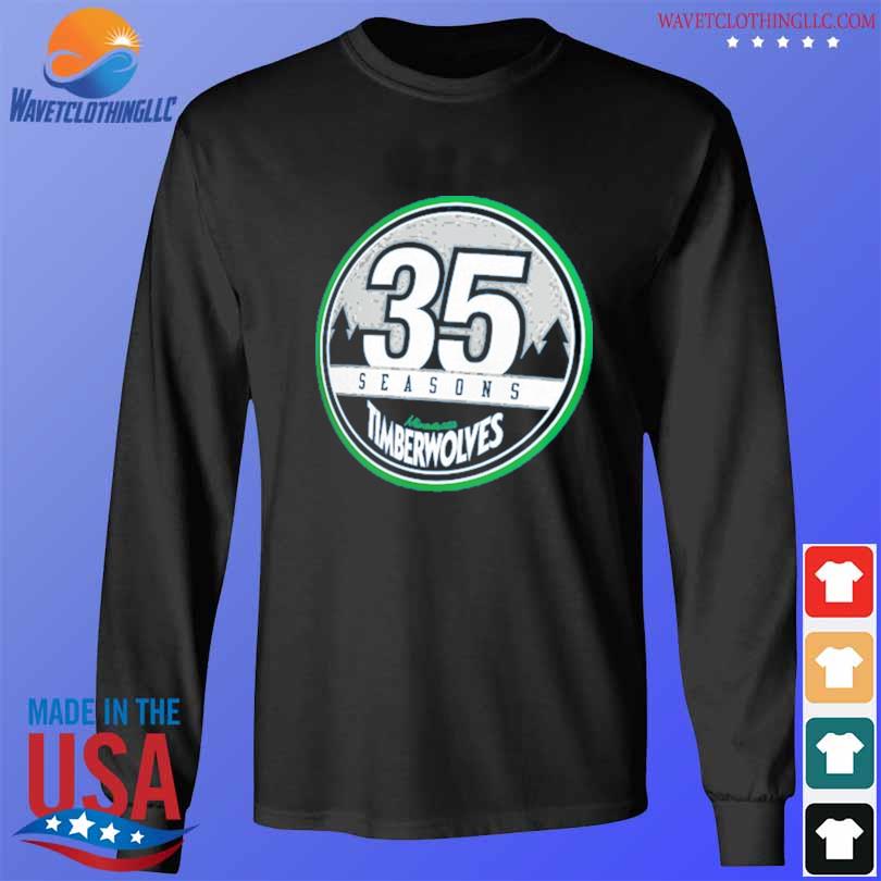 Eletees 35 Seasons Timberwolves Shirt