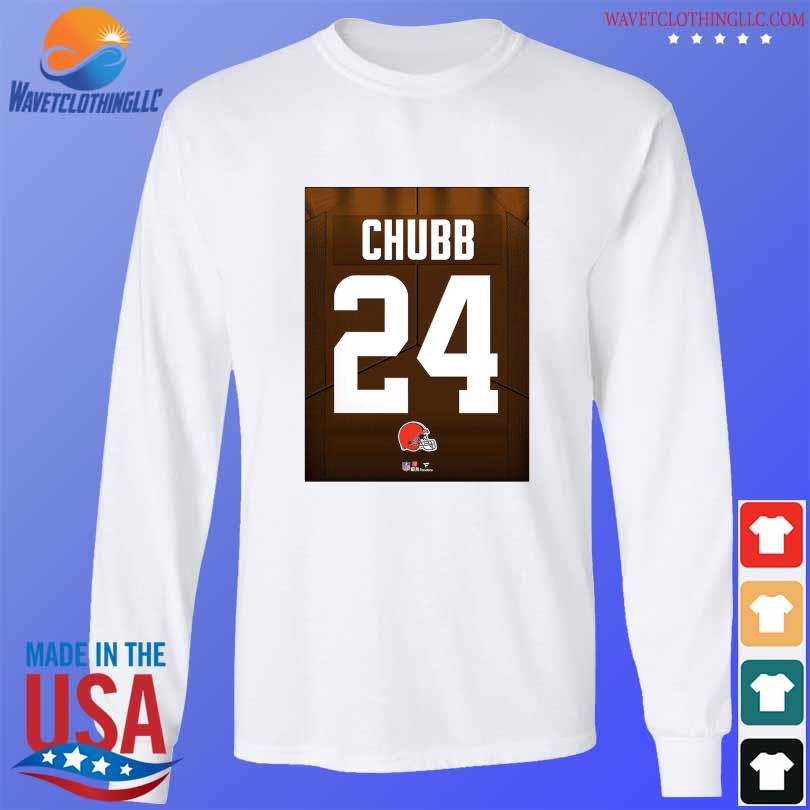 Nick Chubb Cleveland Browns Jersey Number Sublimated Player Plaque shirt,  hoodie, sweater, long sleeve and tank top