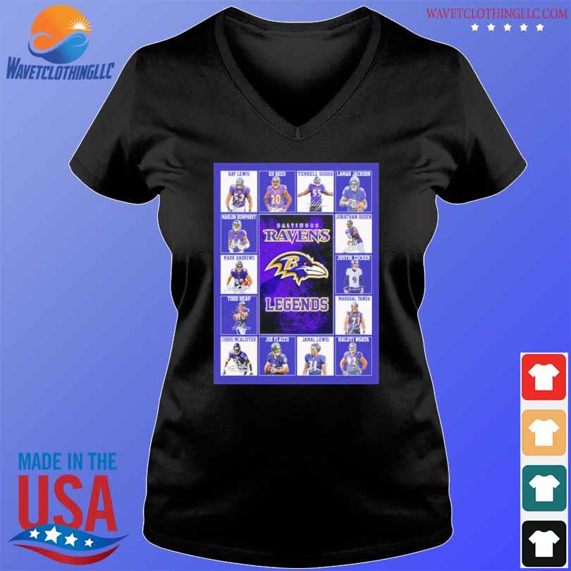 Baltimore Ravens Legends Signatures Shirt, hoodie, longsleeve, sweatshirt,  v-neck tee