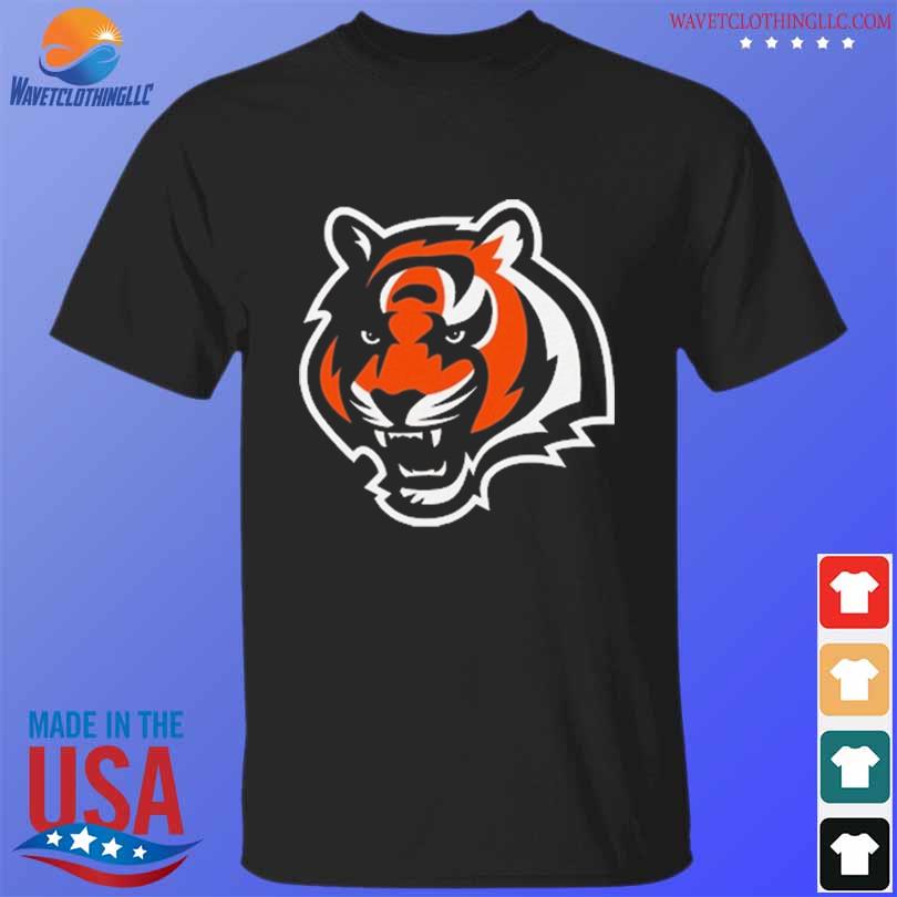 Cincinnati Bengals New Era Third Down Puff Print T-Shirt - Orange