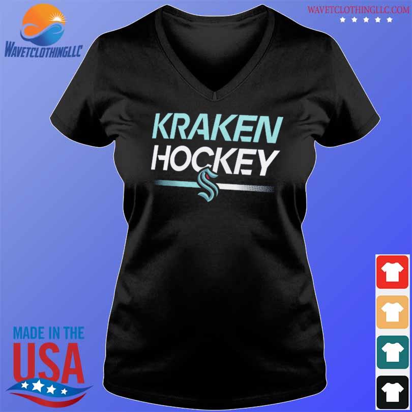 Seattle kraken fanatics branded authentic pro tech 2023 shirt