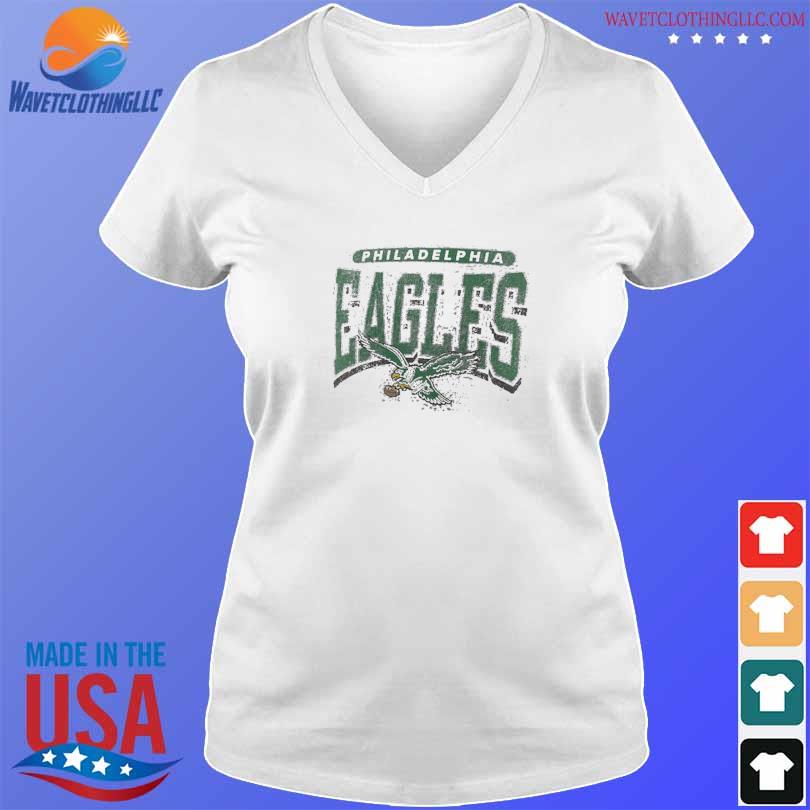Women's White Philadelphia Eagles Downtime T-Shirt 