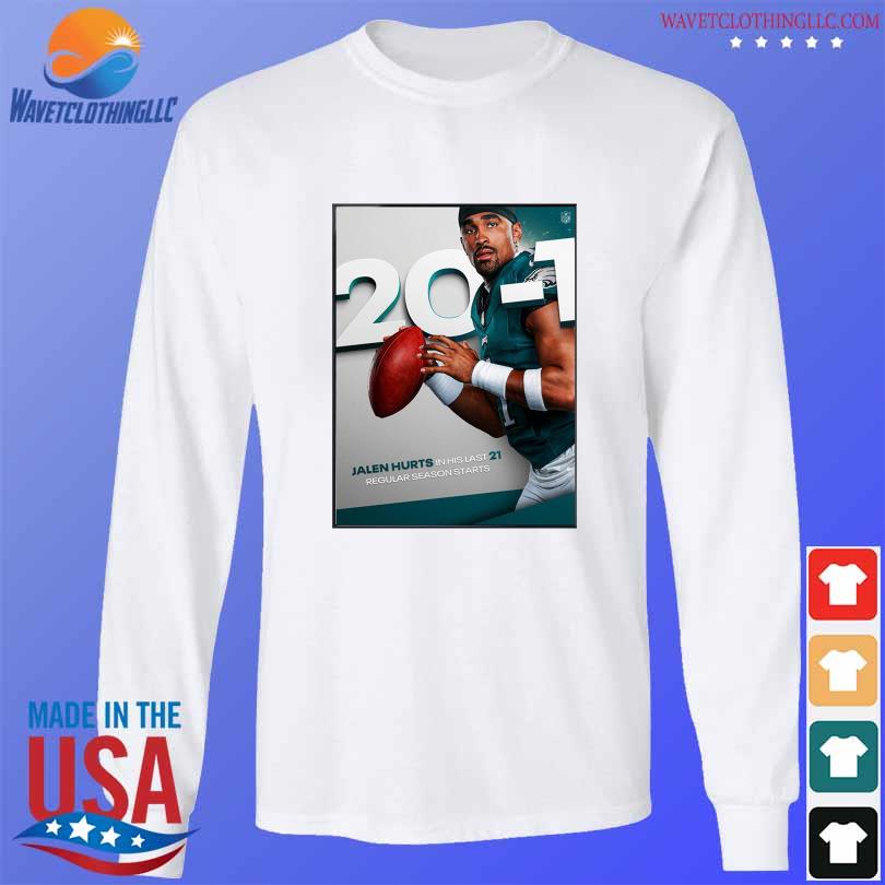 Jalen Hurts 1 Philadelphia Eagles player vintage football poster shirt,  hoodie, sweater, long sleeve and tank top