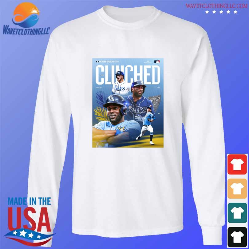 Postseason 2023 Clinched Tampa Bay Rays Shirt, hoodie, sweater, long sleeve  and tank top