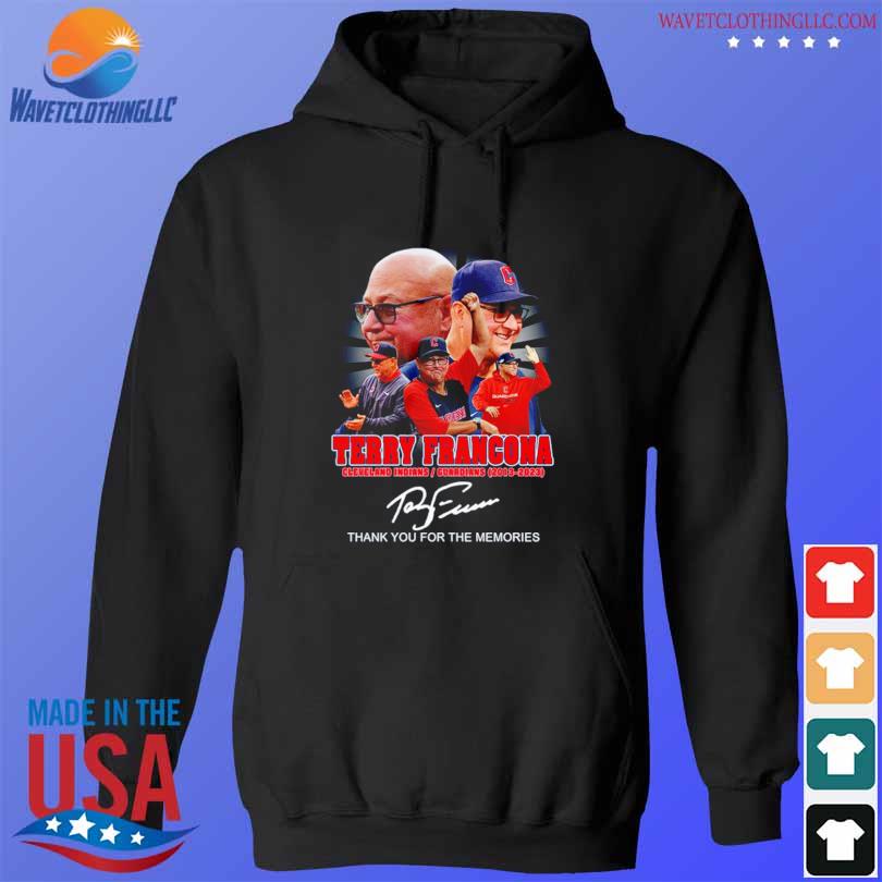 Store Poseidontee on X: Terry Francona Cleveland Indians Guardians 2013 –  2023 Thank You For The Memories T-shirt BUY IT NOW :    / X