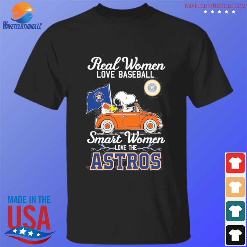 Snoopy and Woodstock drive car Houston Astros shirt, hoodie