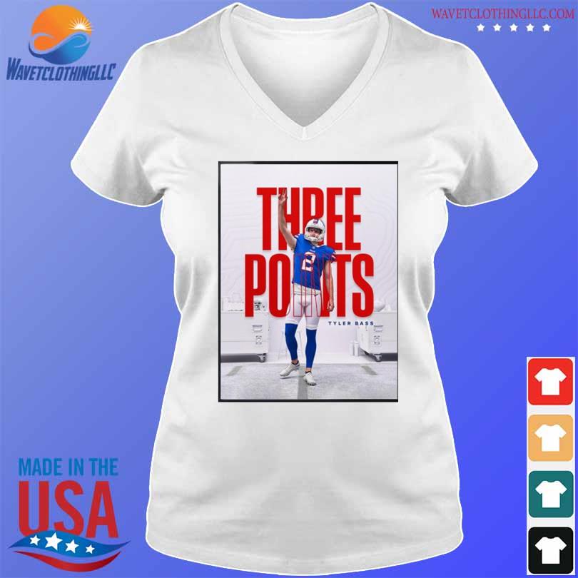 Three Points For Tyler Bass Buffalo Bills Vs New York Jets Shirt, hoodie,  longsleeve, sweatshirt, v-neck tee