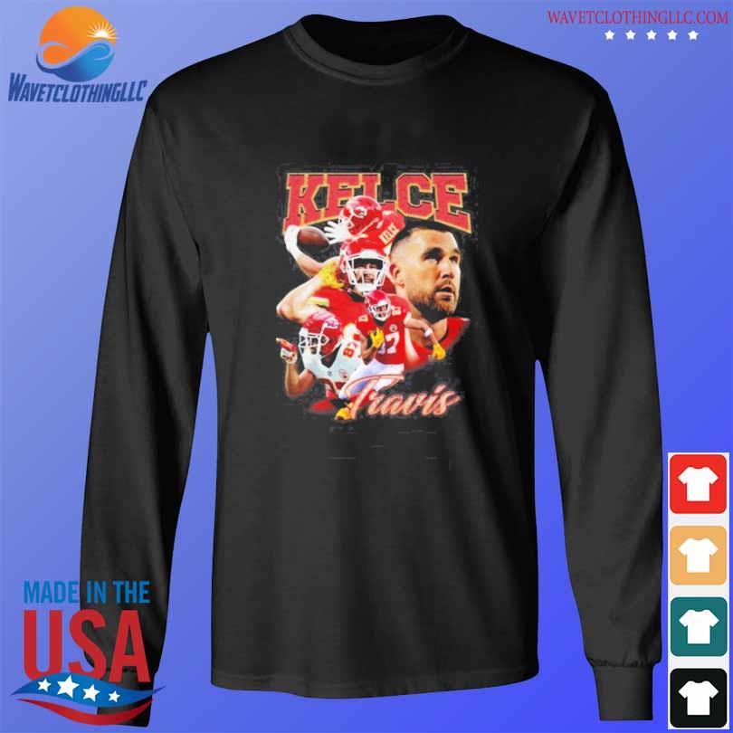 Travis Kelce Vintage Retro Kansas City Chiefs Shirt, hoodie, sweater, long  sleeve and tank top